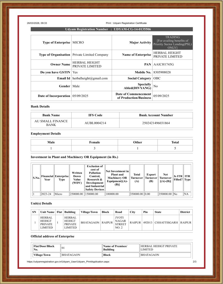 UDYAM REGISTRATION
